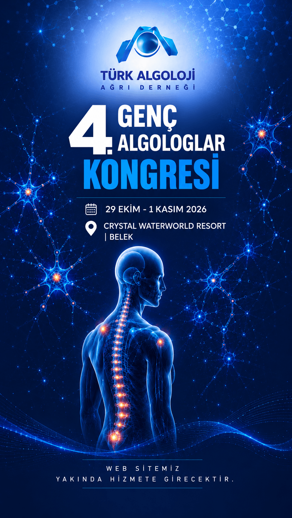 4. Genç Algologlar Kongresi — 29 Ekim - 1 Kasım 2026, Crystal Waterworld Resort, Belek. Web sitemiz yakında hizmete girecektir.